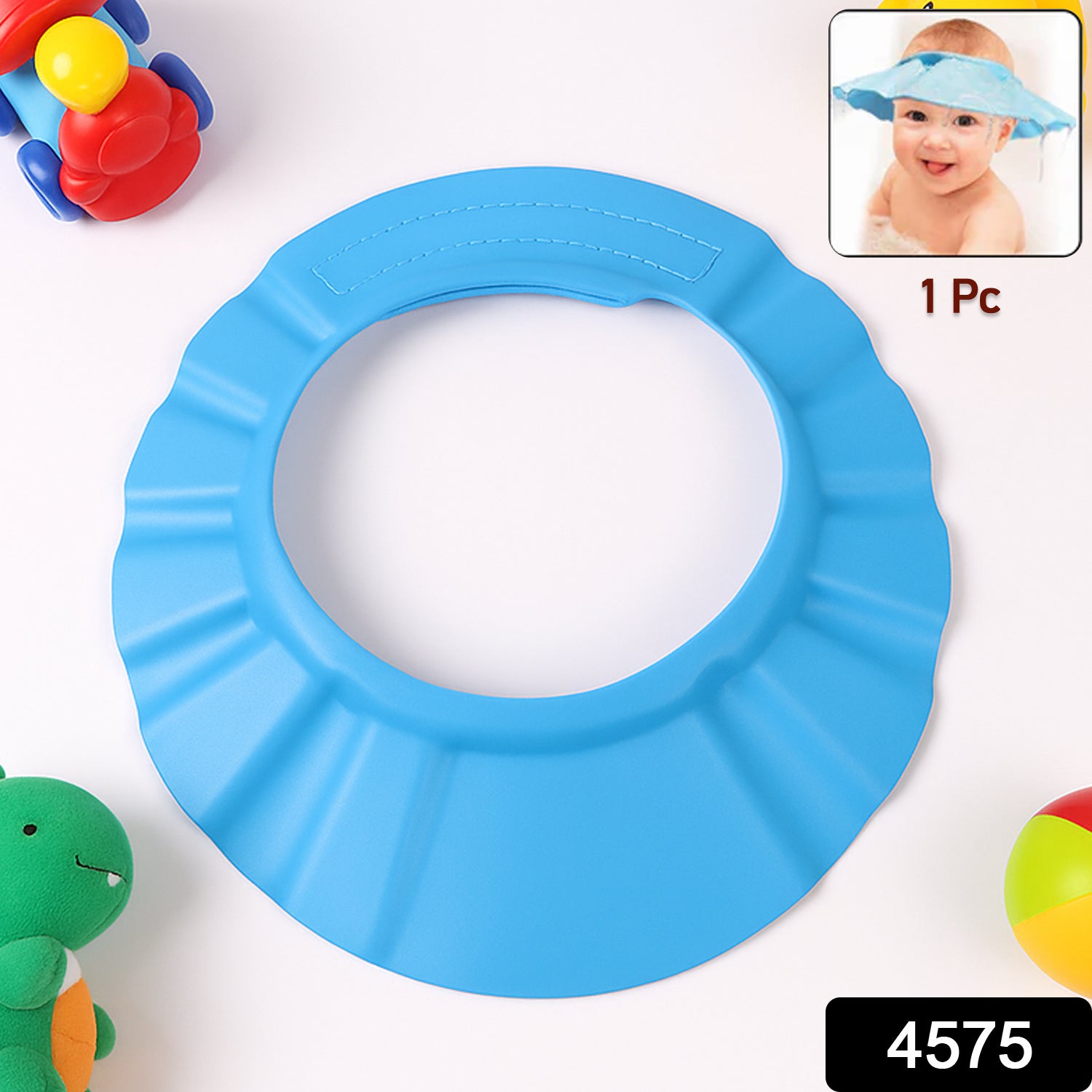 Adjustable Baby Shower Cap  Hat (1 Pc  Mix Design  Size) Adjustable Baby Shower Cap  Hat (1 Pc  Mix Design  Size)